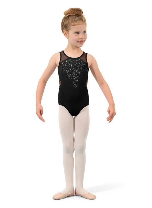 Bloch Flower Vine Embroidery Leotard - CL4635