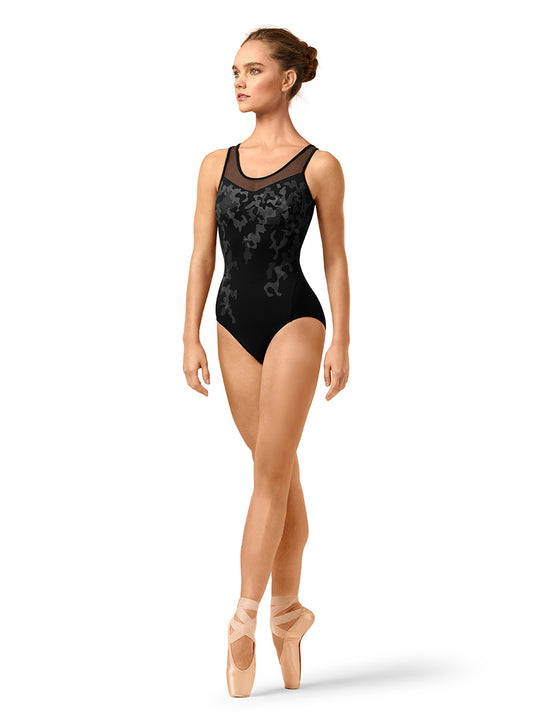 Bloch Scoop Neck Camo Leotard - L4315