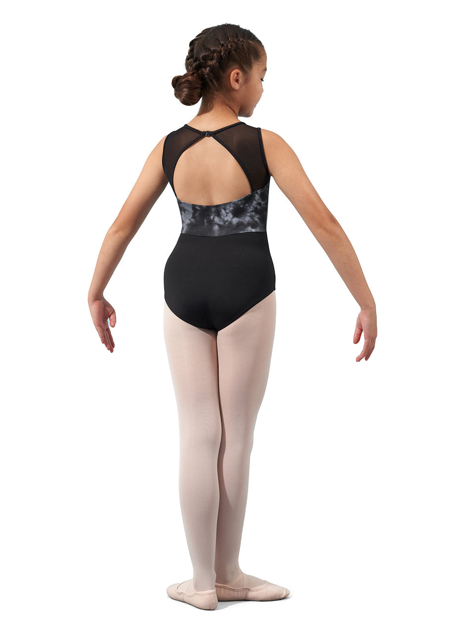 Mirella High Neck Watercolor Leotard - M483C