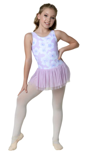 DANZNMOTION Mia Floral Tank Dress - 22206C