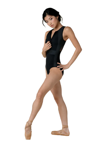 DANZNMOTION Kinsley Women's Zip Front Leotard - 22117A