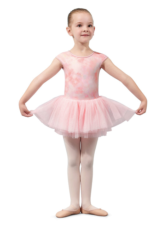 Mirella Scoop Neck Cap Sleeve Tutu Leo - M1552C