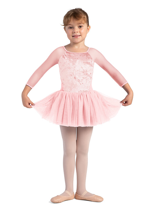 Bloch Velvet 3/4 Sleeve Tutu Dress - CL0249