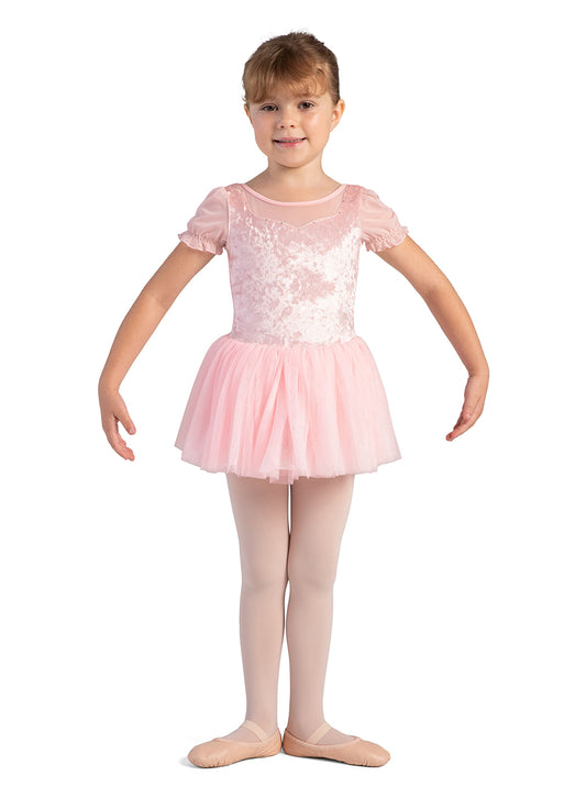 Bloch Velvet Cap Sleeve Tutu Leotard - CL4132