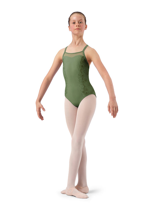 Bloch Lace Print Cami Leo - CL4147