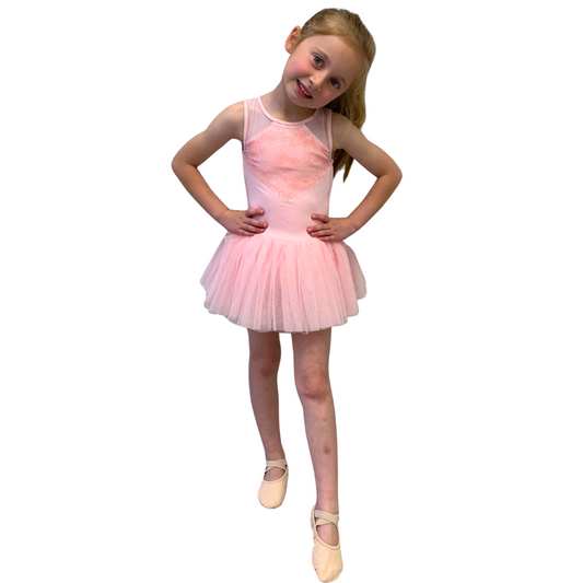Bloch Lace Tank Tutu Leo - CL4165