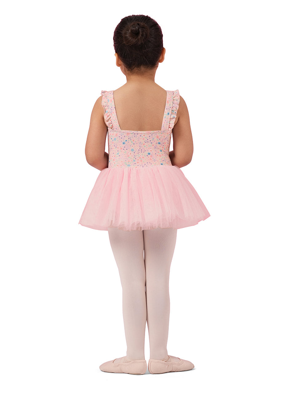 Mirella Floral Cami Tutu Leotard - M1240C