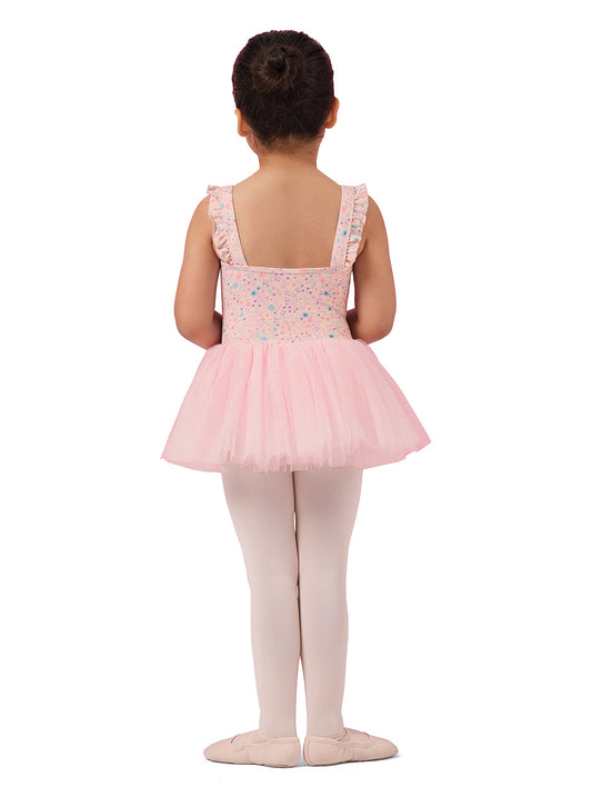 Mirella Floral Cami Tutu Leotard - M1240C