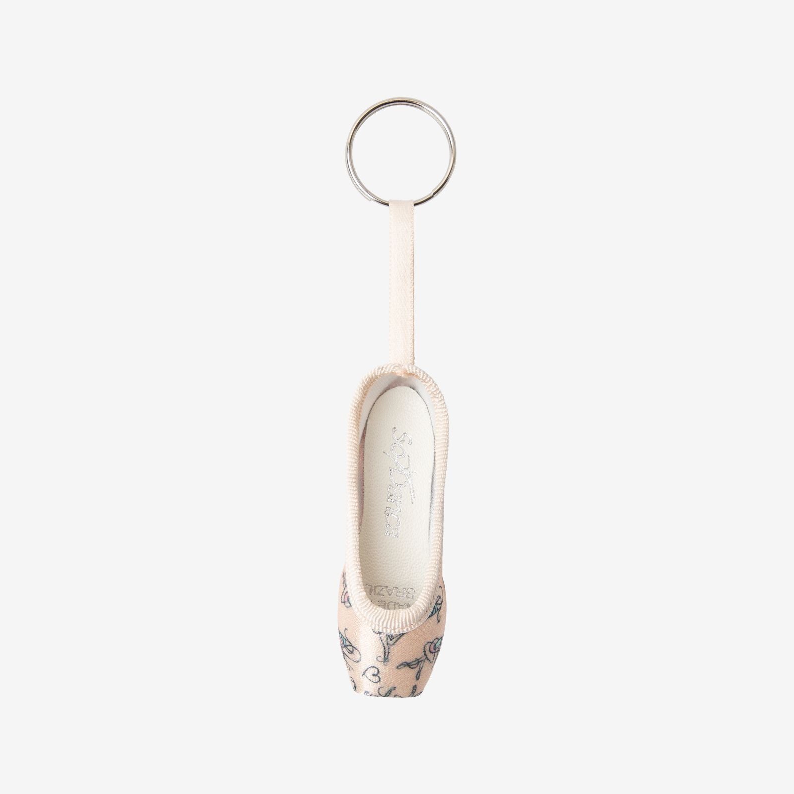 So Danca Printed Pointe Shoe Keychain - MB16