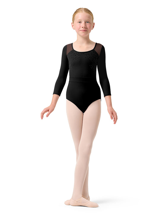 Bloch X Back 3/4 Sleeve Leotard - CL0506