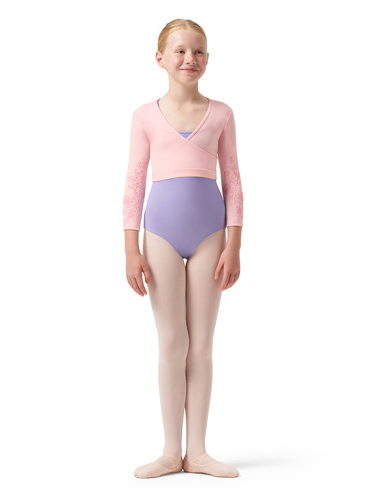 Bloch Mesh Fixed Wrap Top - CZ0516