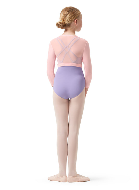 Bloch Mesh Fixed Wrap Top - CZ0516