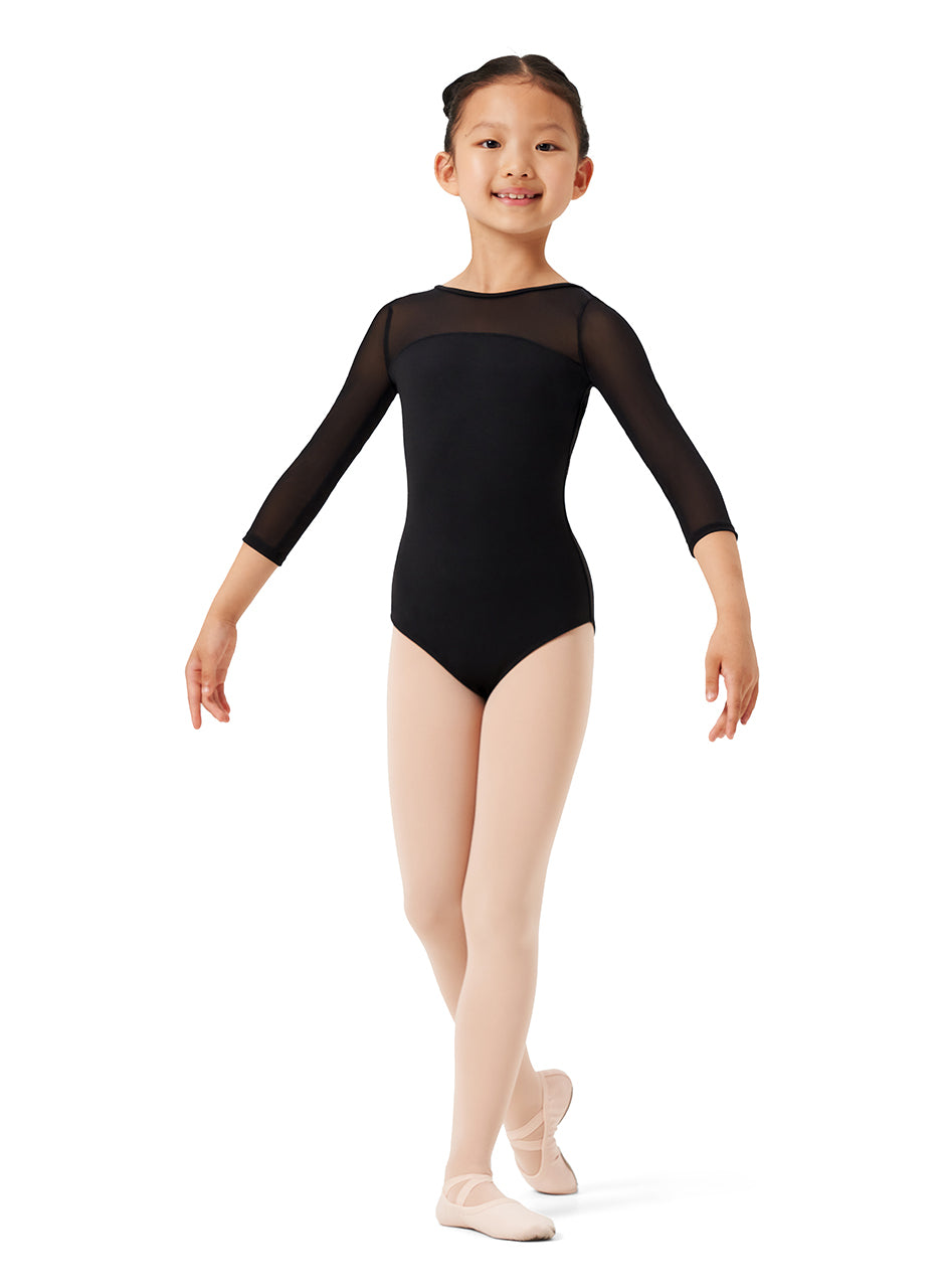 Mirella Strap Back 3/4 Sleeve Leotard - M121C
