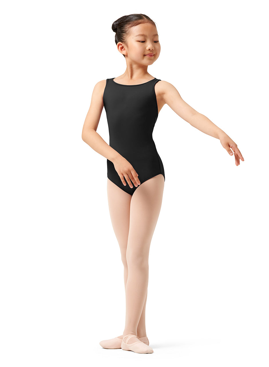 Mirella Strap Back Tank Leotard - M487C