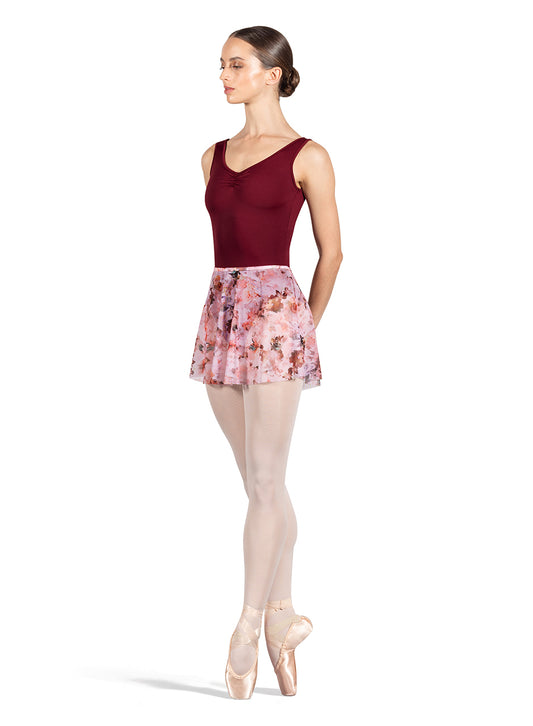Bloch Printed Mesh Skirt - R0241