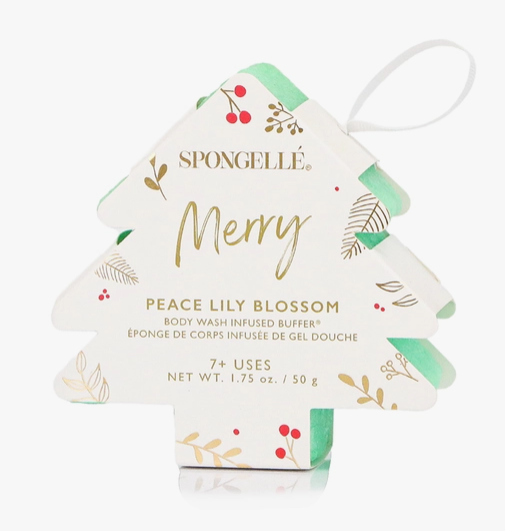 Spongelle Holiday Tree Ornaments