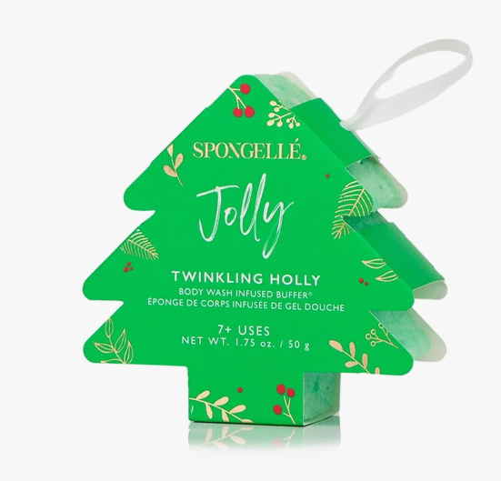 Spongelle Holiday Tree Ornaments