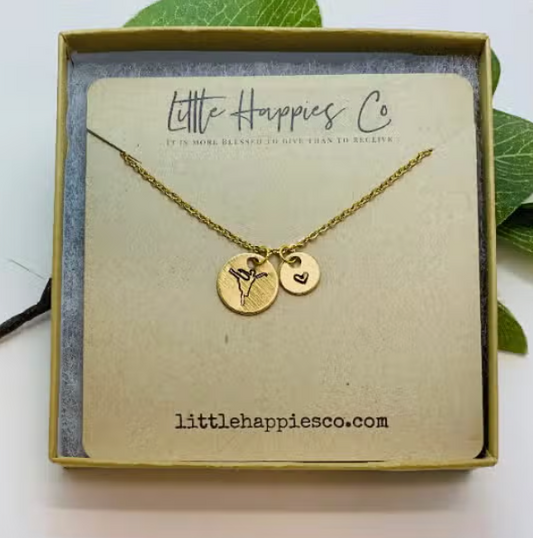 Little Happiness Co. Ballerina Necklace