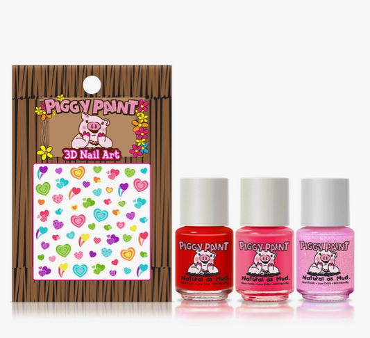 Piggy Paint All The Heart Eyes Polish Set
