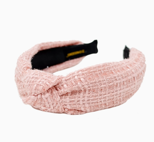 Tweed Knotted Headband