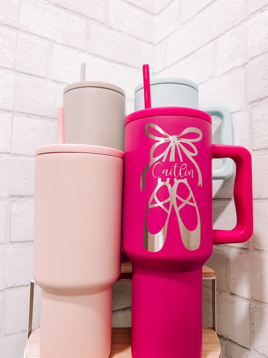 40oz Tumbler With Straw