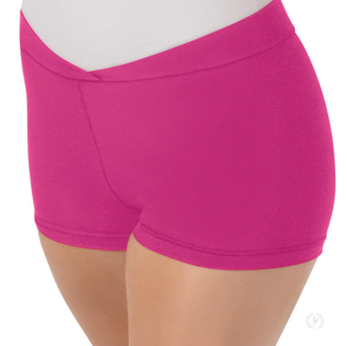 Eurotard Women's V-Front Booty Shorts - 44754