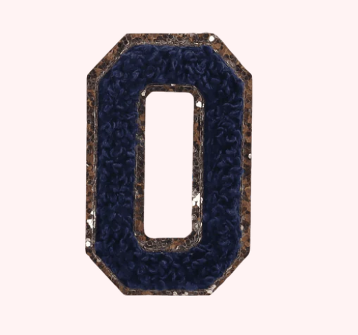 Rac N Roll "O" Letter Patch