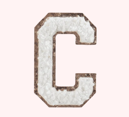 Rac n Roll "C" Letter Patch