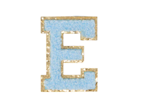 Rac n Roll "E" Letter Patch