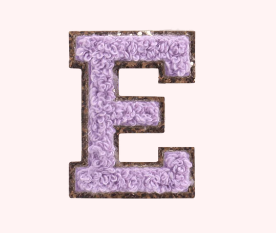 Rac n Roll "E" Letter Patch