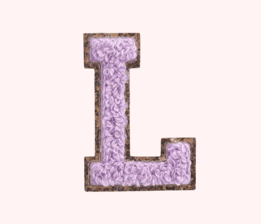 Rac n Roll "L" Letter Patch