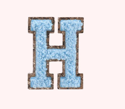 Rac n Roll "H" Letter Patch