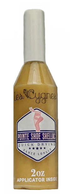 Les Cygnes Pointe Shoe Shellac