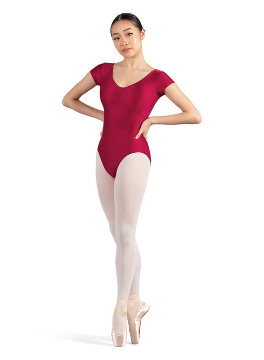 Mirella Glow Cap Sleeve Leotard - M3117LM