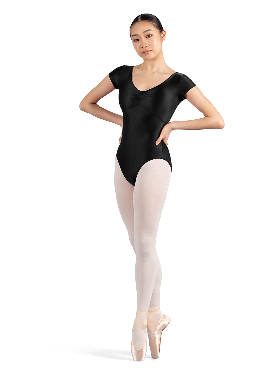 Mirella Glow Cap Sleeve Leotard - M3117LM