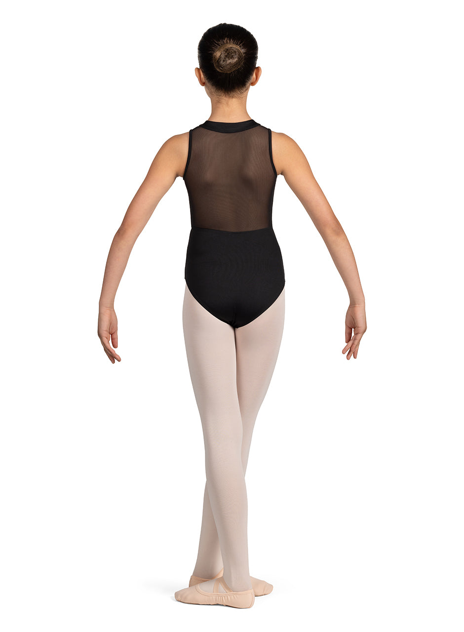 Mirella Glow Girl Zip Front Leotard - M491C