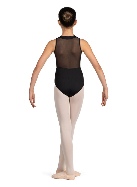 Mirella Glow Girl Zip Front Leotard - M491C