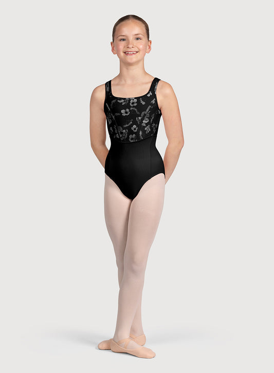 Bloch Mesh Bodice Tank Leo - CL5245
