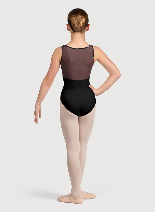 Bloch Mesh Bodice Tank Leo - CL5245