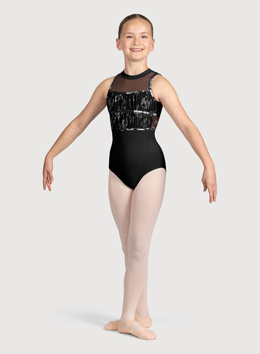 Bloch Mock Neck Tank Leo - CL5255