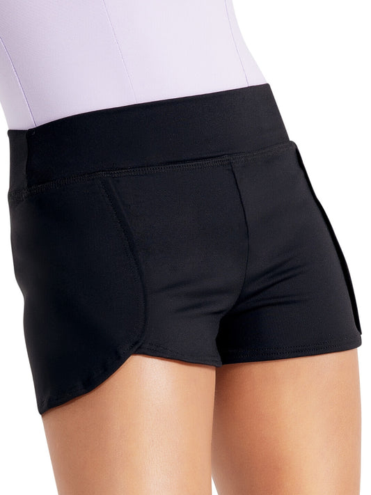 Capezio Short w/ Built In Brief - SE1081C