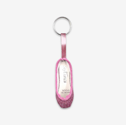 So Danca Mini Pointe Shoe Keychain - KC40