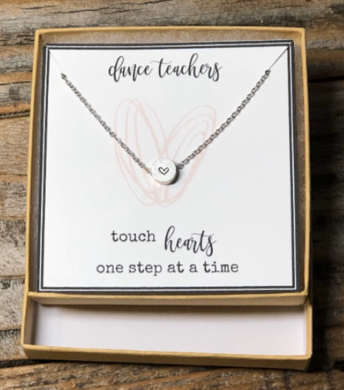 Little Happiness Co Dance Teacher Necklace Gold