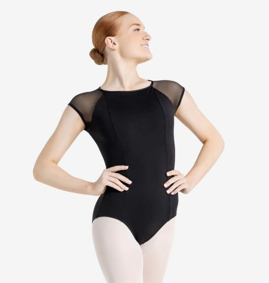 Capezio Raglan Sleeve High Neck Leotard - SE1076W