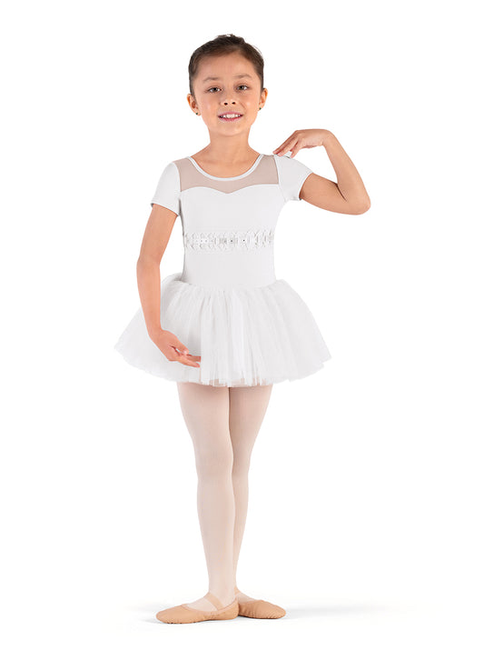 Bloch Girls Daliah Cap Sleeve Tutu Dress - CL9262