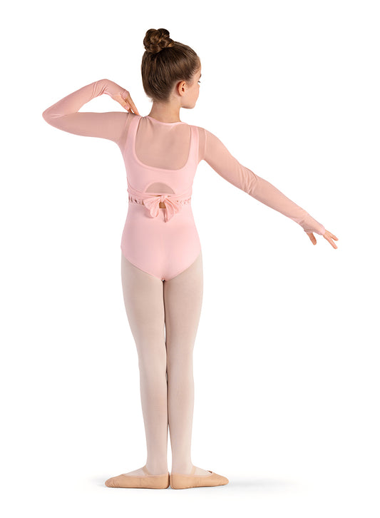 Bloch Girls Henny Mesh Wrap Top - CZ8469