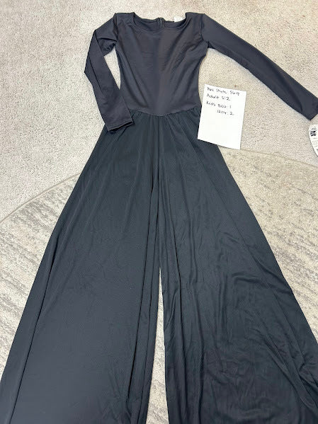 Body Wrappers Black Women's Praise Palazzo Jumpsuit - 569