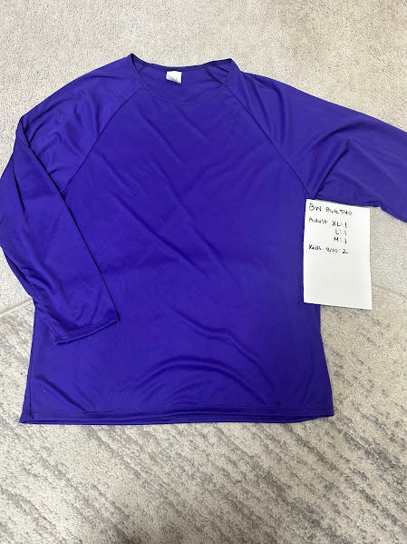 Body Wrappers Purple Praise Dance Long Sleeve Shirt - 540